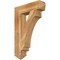 Ekena Millwork Imperial Arts & Crafts Rough Sawn Bracket, Western Red Cedar, 6"W x 26"D x 38"H BKT06X26X38IMP03RWR - alternate 1